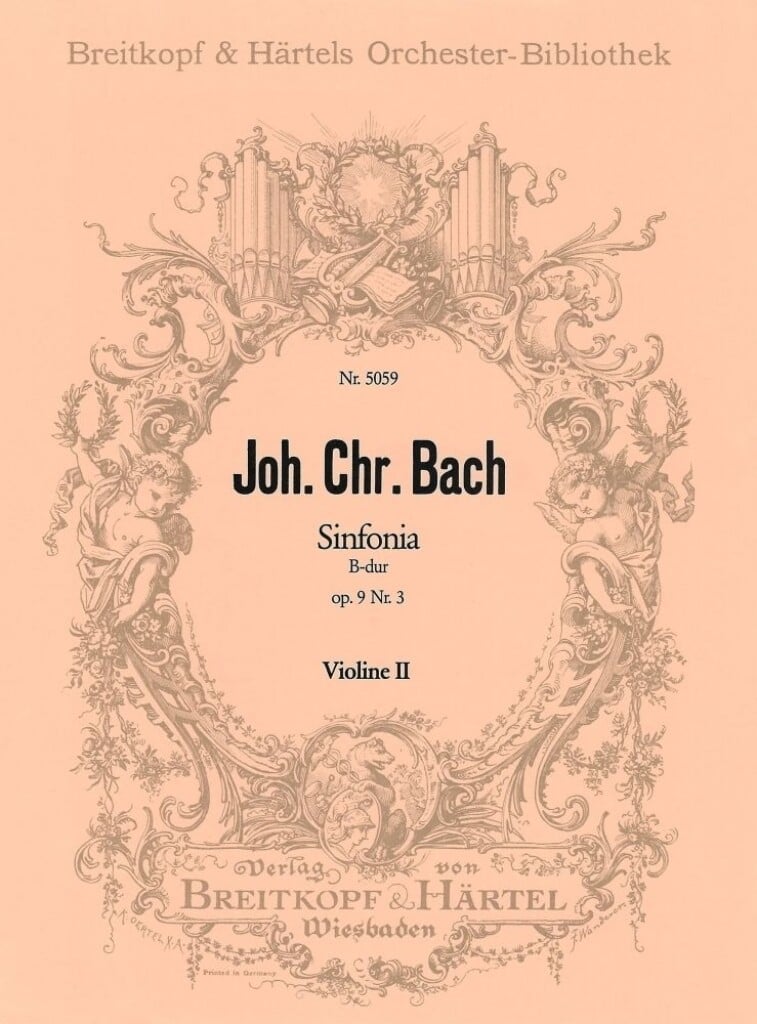Sinfonia B-dur op. 9/3